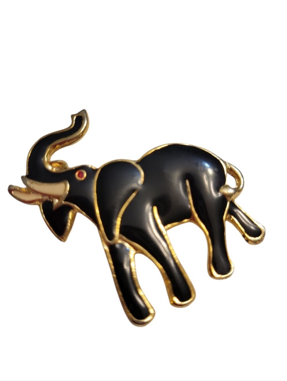 Vintage Elephant Brooch - Picture 2 of 6